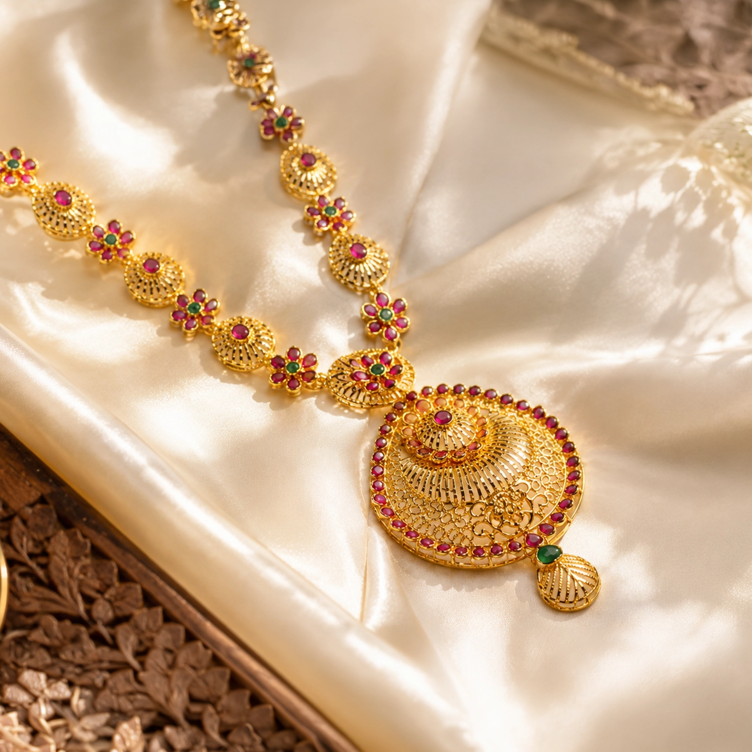 Temple Bloom Heritage Necklace