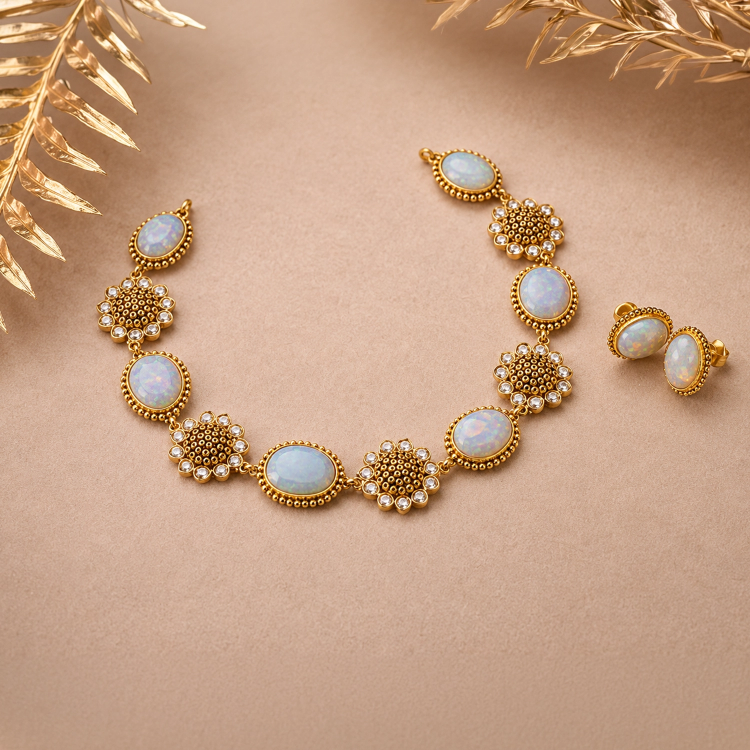 Opal Heritage Necklace Set