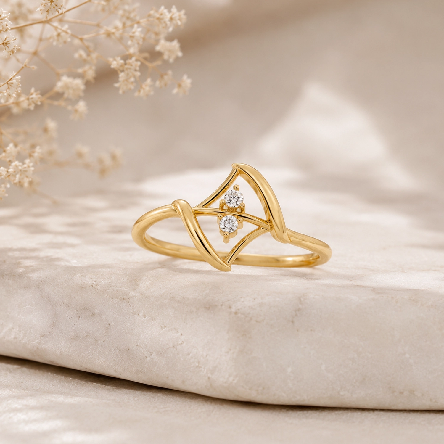 Infinity Diamond Ring